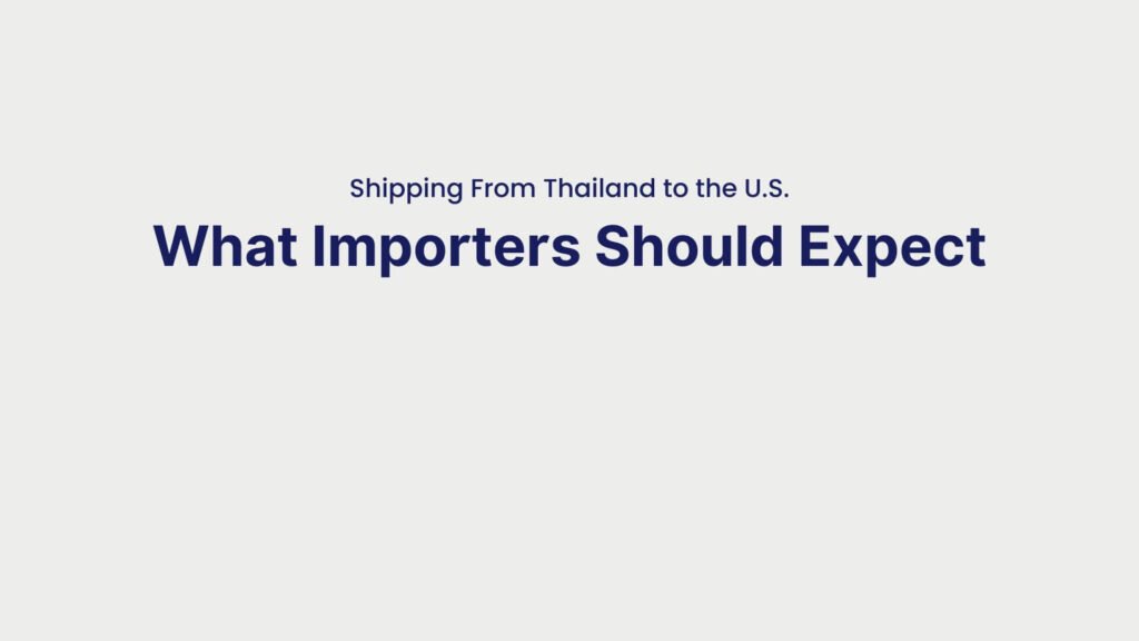 Shipping From Malaysia to the U.S. What Are the Best Shipping Options