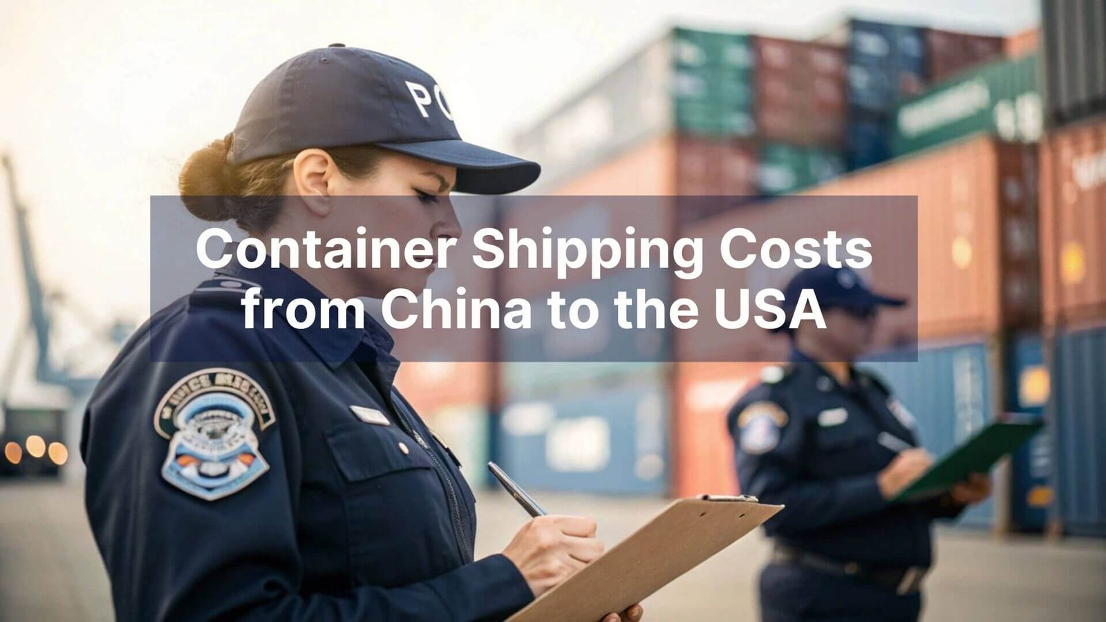 Container Shipping Costs from China to the USA