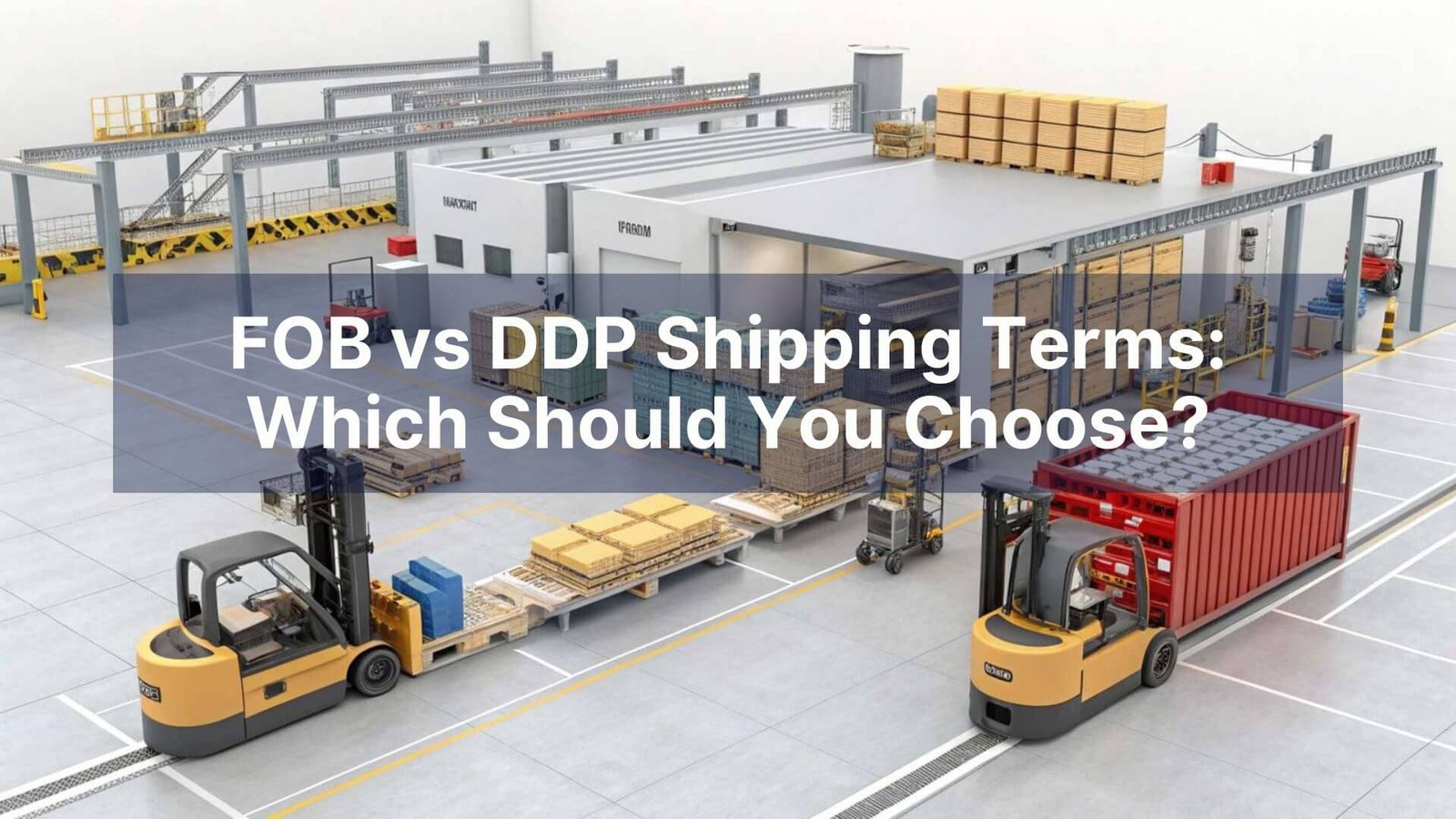 FOB vs DDP Shipping Terms Which Should You Choose