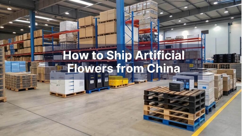 How to Ship Artificial Flowers from China