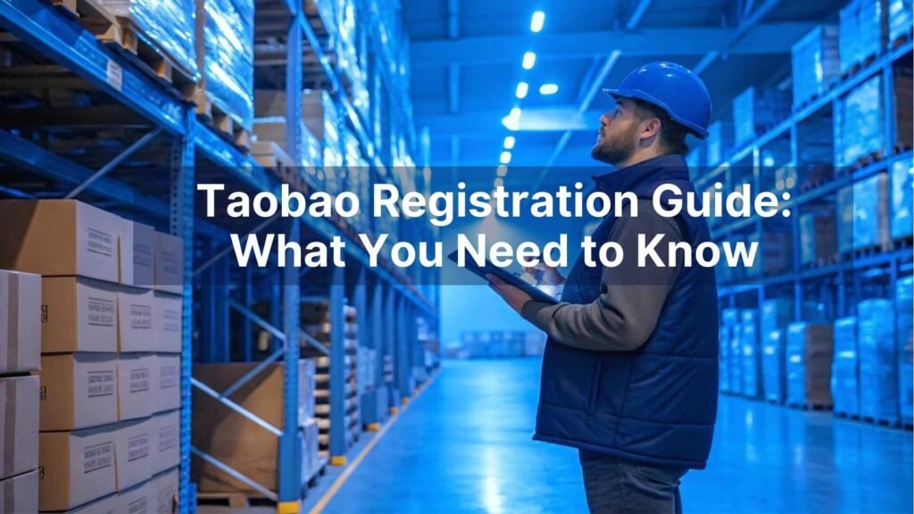 Taobao Registration Guide What You Need to Know